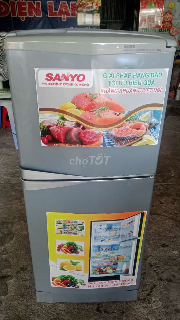 Tủ lạnh Sanyo tủ đẹp như hình, ít hao điện