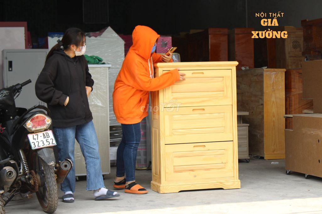 TỦ GIÀY GỖ THÔNG MÌNH TỦ ĐẸP TỐT. Mua bán Tủ, kệ gia đình tại Quận 6 Tp Hồ Chí Minh được đăng bởi Nội Thất Giá Xưởng  hình 1