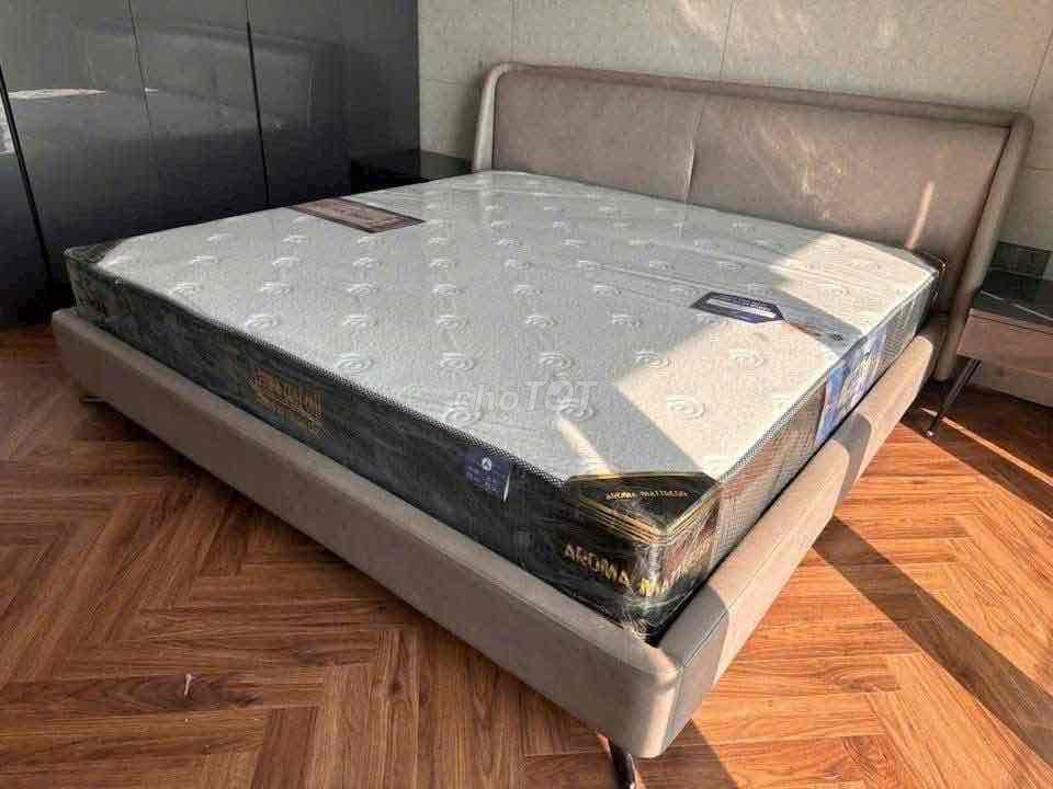 Nệm lò xo AROMA COOL COIL 2 VIỀN. Mua bán Giường, chăn ga gối nệm tại Thành phố Bến Tre Bến Tre được đăng bởi Nệm Giá Kho Bến Tre hình 1