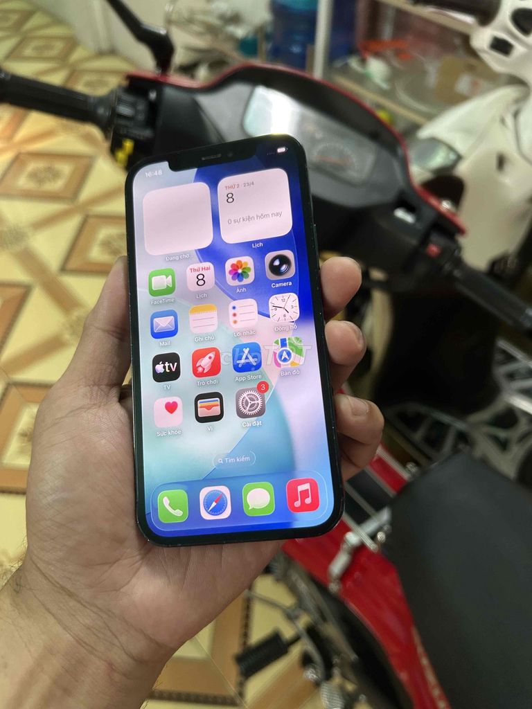iPhone 12 Pro 128GB face id ok ,main zin màn zin. Mua bán Điện thoại tại Thành phố Biên Hòa Đồng Nai được đăng bởi LUCAS 6868 hình 1