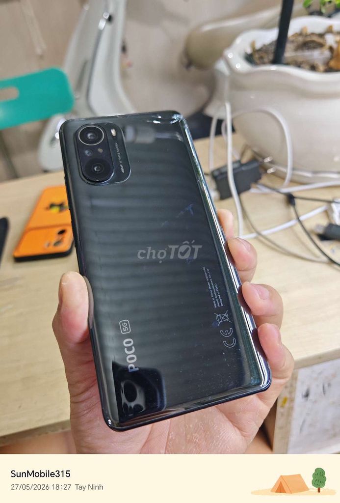 POCO F3 (5G) R6+128 Snap870 (nức lưng). Mua bán Điện thoại tại Huyện Trảng Bàng Tây Ninh được đăng bởi Sun Mobile Shop Điện Thoại Trảng Bàng Tây Ninh 01 hình 1