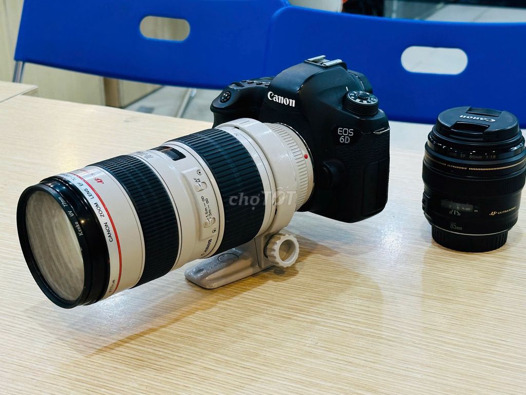 Canon 6D+ 85F1.8 + 70-200F2.8 + 35F1.4 Fullbox. Mua bán Máy ảnh, Máy quay tại Quận Đống Đa Hà Nội được đăng bởi Nguyễn Thu hình 1