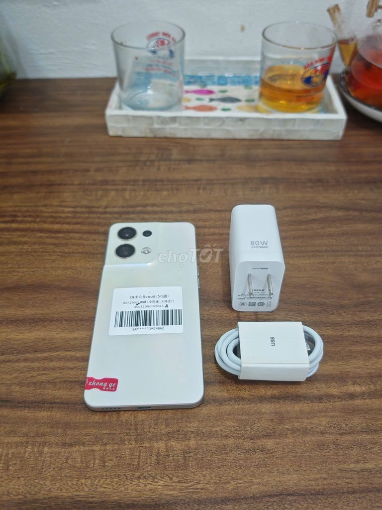 Oppo Reno 8 5G 8/256 Vàng sạc 80w có ship COD. Mua bán Điện thoại tại Quận Hoàng Mai Hà Nội được đăng bởi Trần Ngọc Hiếu hình 1