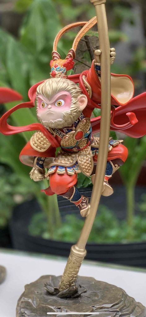 Tượng Tôn Ngộ Không Đồng thau Đỏ Vàng Xanh. Mua bán Đồ sưu tầm, đồ cổ tại Quận 5 Tp Hồ Chí Minh được đăng bởi Nguyễn phi hùng hình 1