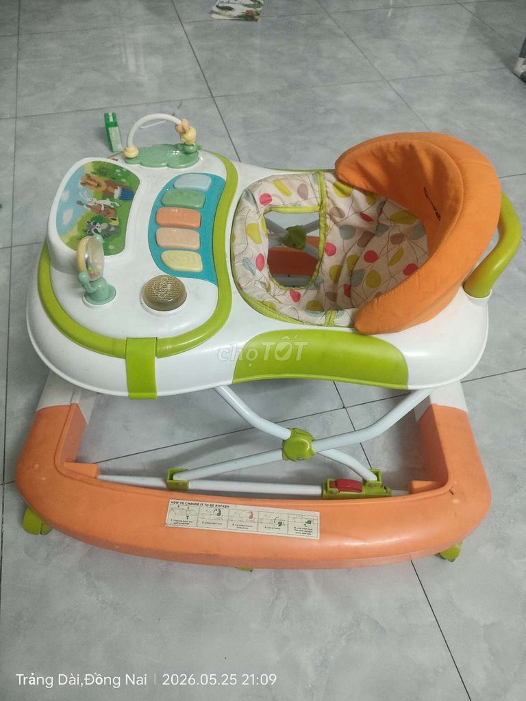 Xe tập đi nhựa, vải. Mua bán Mẹ và bé tại Thành phố Biên Hòa Đồng Nai được đăng bởi Dương Đỗ hình 1