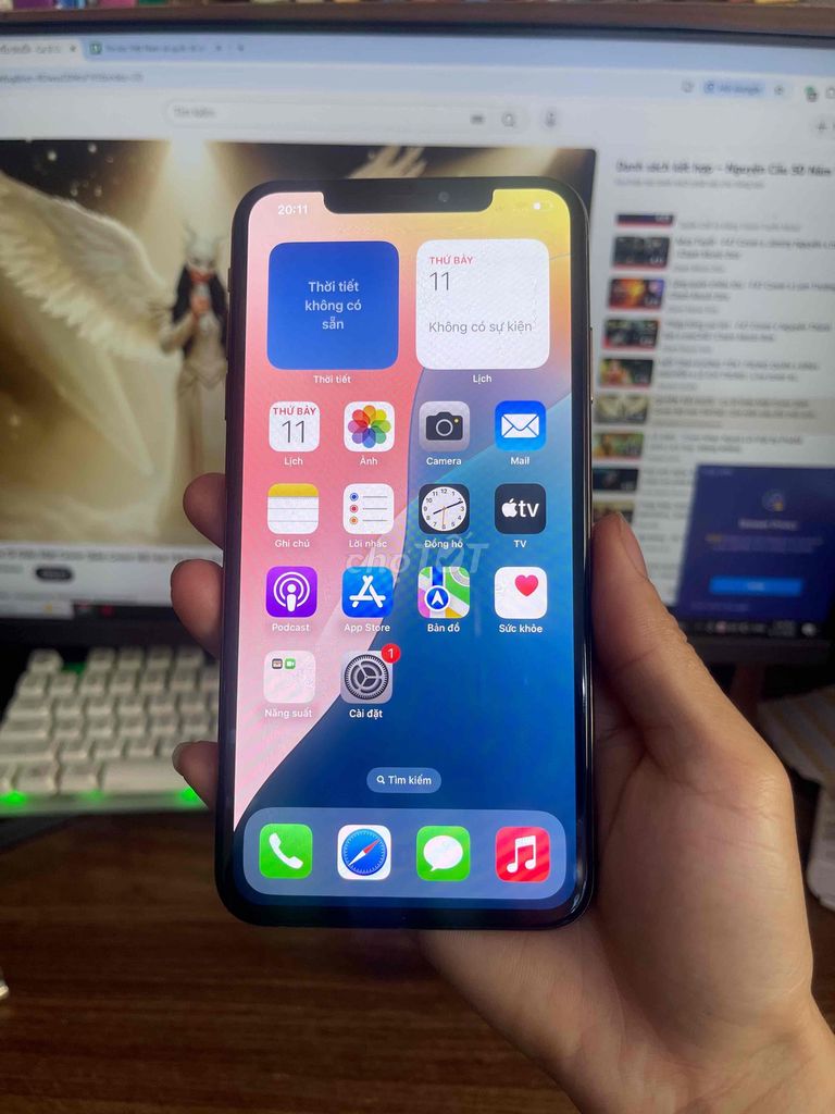 XS Max Vàng Gold , Full chức năng. Mua bán Điện thoại tại Quận Lê Chân Hải Phòng được đăng bởi Huy Tưởng Mobile hình 1