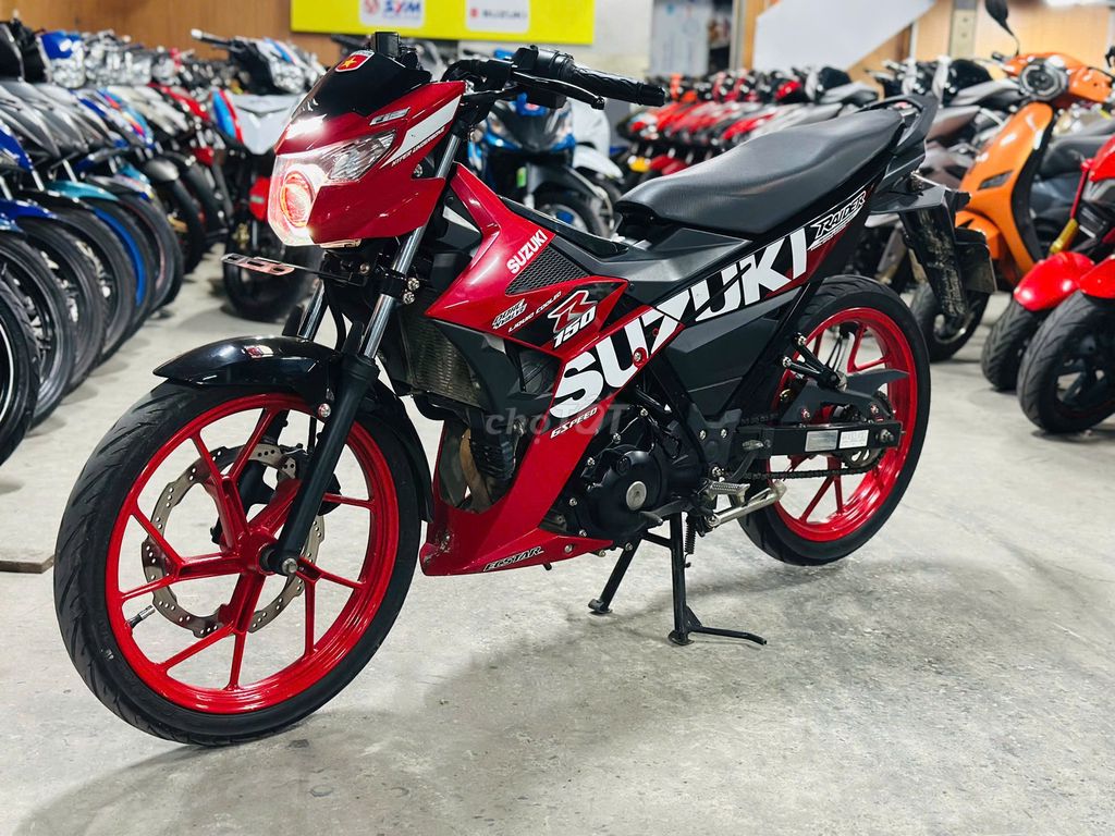 XE MÁYTHANH TÙNG_RAIDER 150 ĐỎ MỚI 99% CÓ TRẢ GÓP. Mua bán Xe máy tại Quận Nam Từ Liêm Hà Nội được đăng bởi THANH TÙNG hình 3