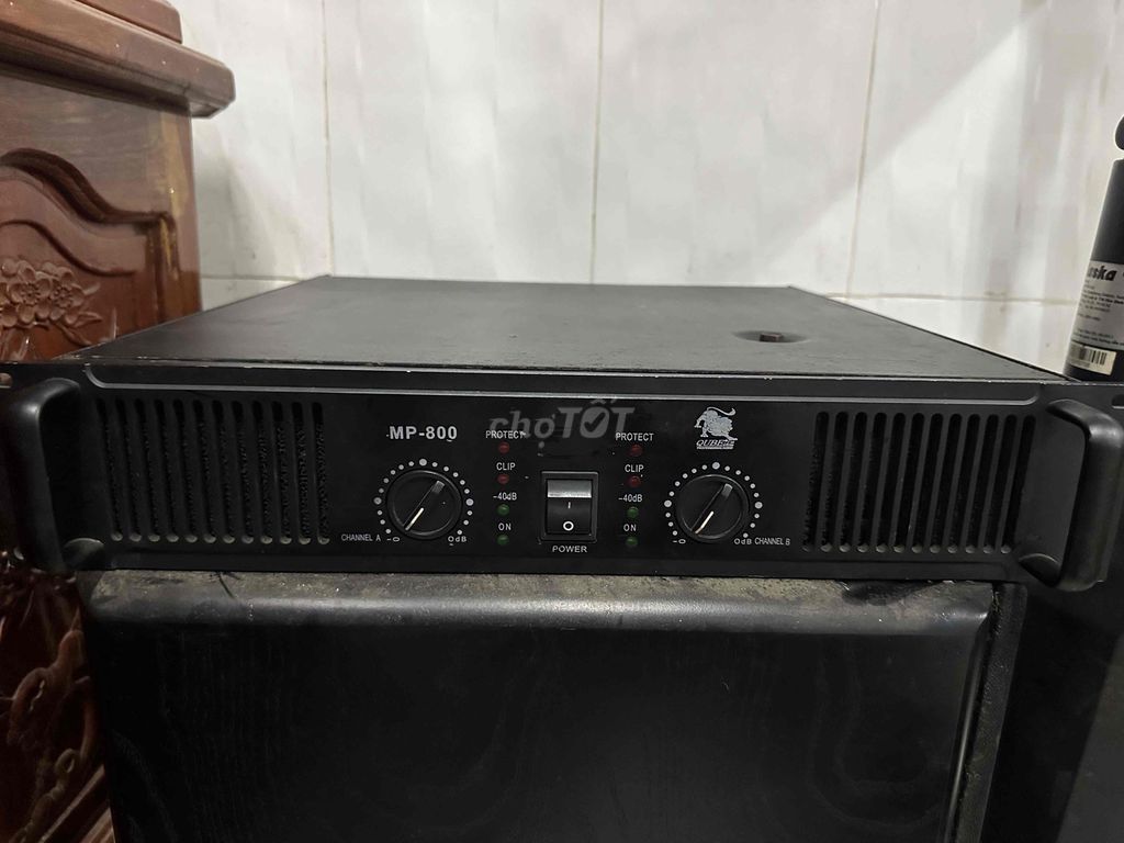 Cục đẩy công suất MP-800 Đen. Mua bán Tivi, Âm thanh tại Huyện Cần Giuộc Long An được đăng bởi Khánh Dương hình 1