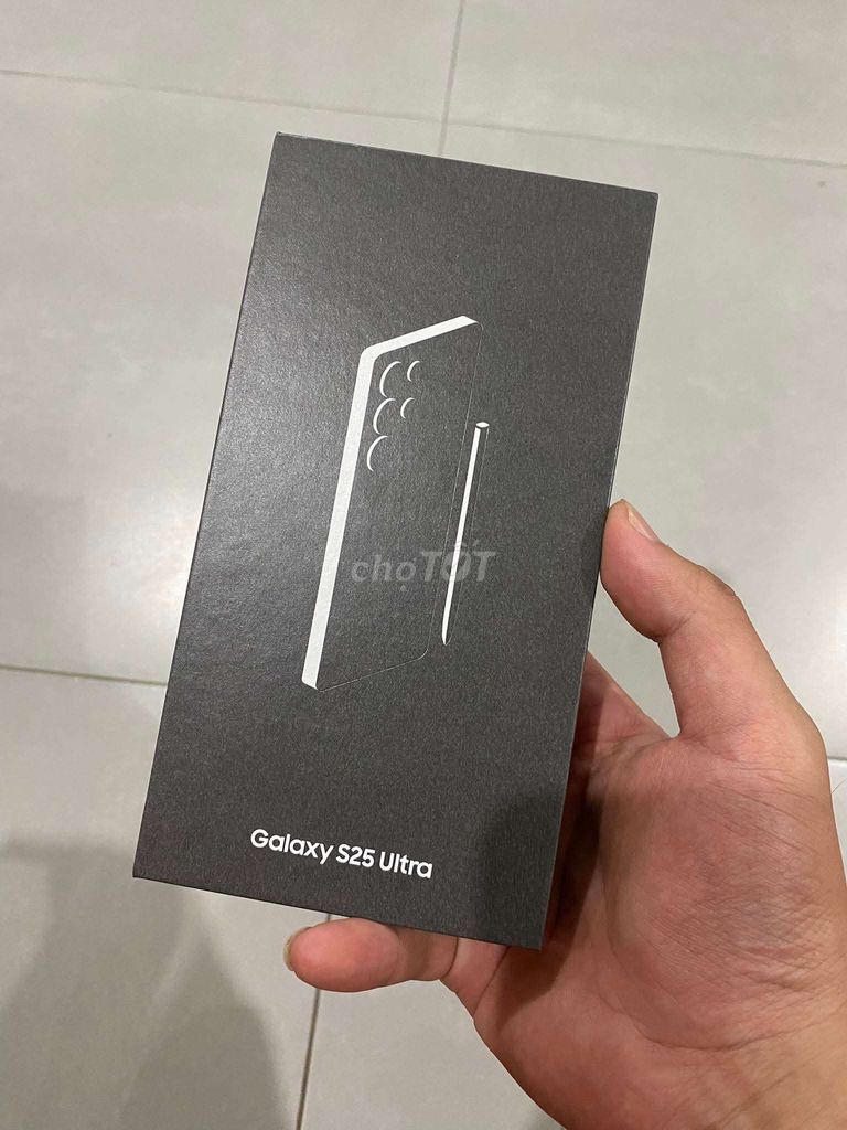  S25 Ultra 256GB JetBlack newseal. Mua bán Điện thoại tại Quận Bình Thạnh Tp Hồ Chí Minh được đăng bởi Sáng Lê  hình 1