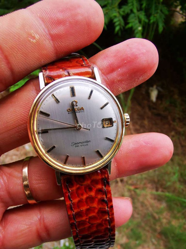 Đồng hồ Omega Nam Vàng 14k 34mm. Mua bán Đồng hồ tại Thị xã Tân Châu An Giang được đăng bởi Đồng Hồ LT hình 1