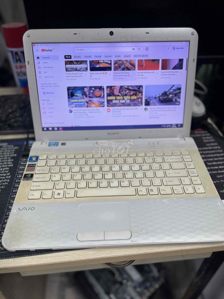 Sony Vaio Core i5 4GB/500GB Trắng. Mua bán Laptop tại Quận Bình Tân Tp Hồ Chí Minh được đăng bởi VTH Computer hình 1