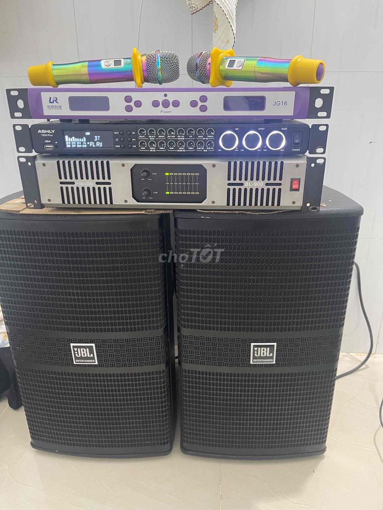 Dàn âm thanh JBL Đen bass 30 treble 450. Mua bán Tivi, Âm thanh tại Thị xã Bến Cát Bình Dương được đăng bởi Tuong Vy hình 1