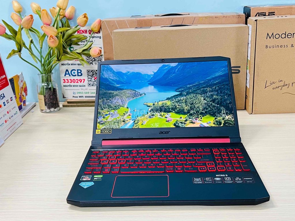 Acer Nitro 5 AN515 R5 3550H 8G 512G GTX 1650 4G