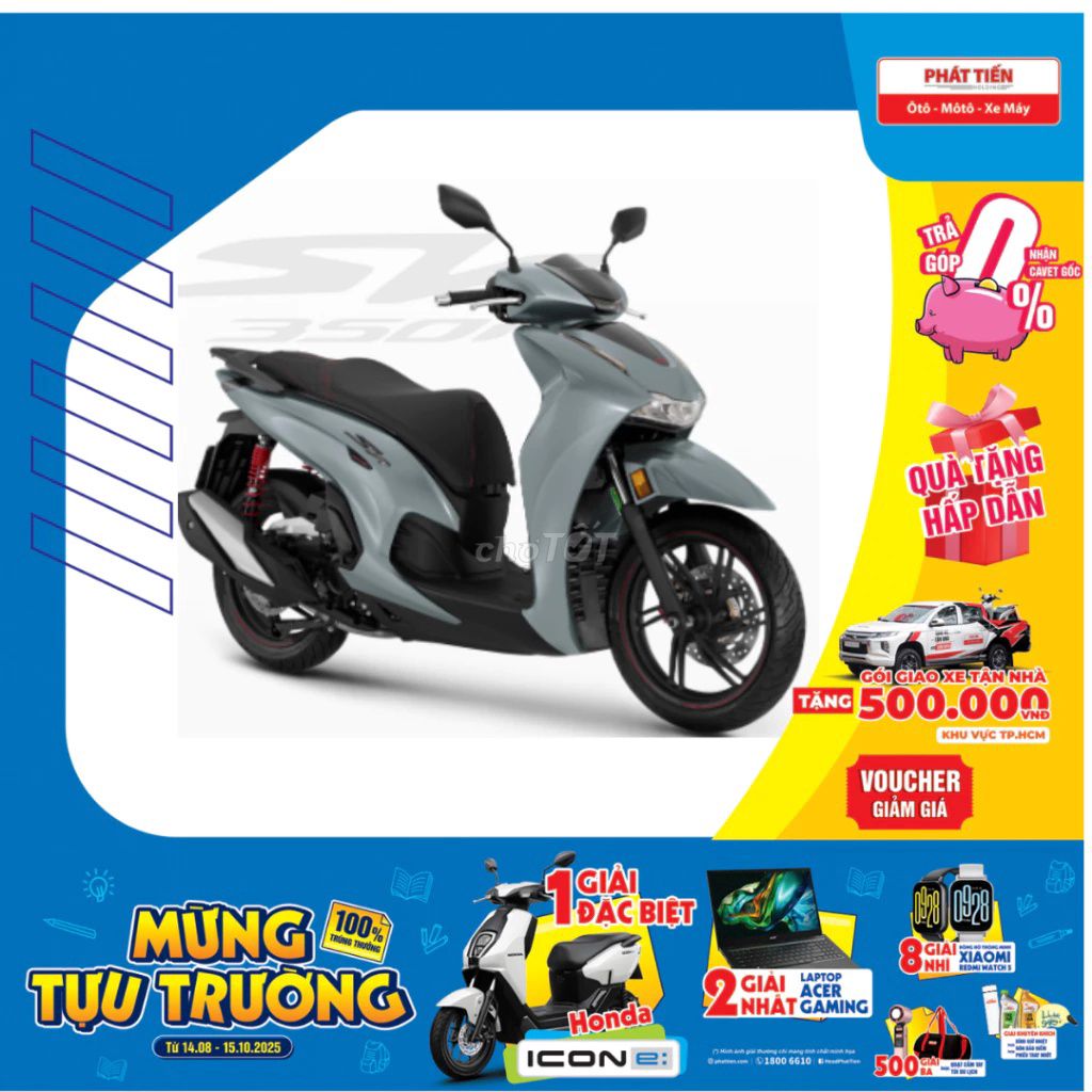 Honda SH 350i Thể Thao - Giao xe miễn phí tận nhà. Mua bán Xe máy tại Quận Bình Thạnh Tp Hồ Chí Minh được đăng bởi Head Phát Tiến hình 5