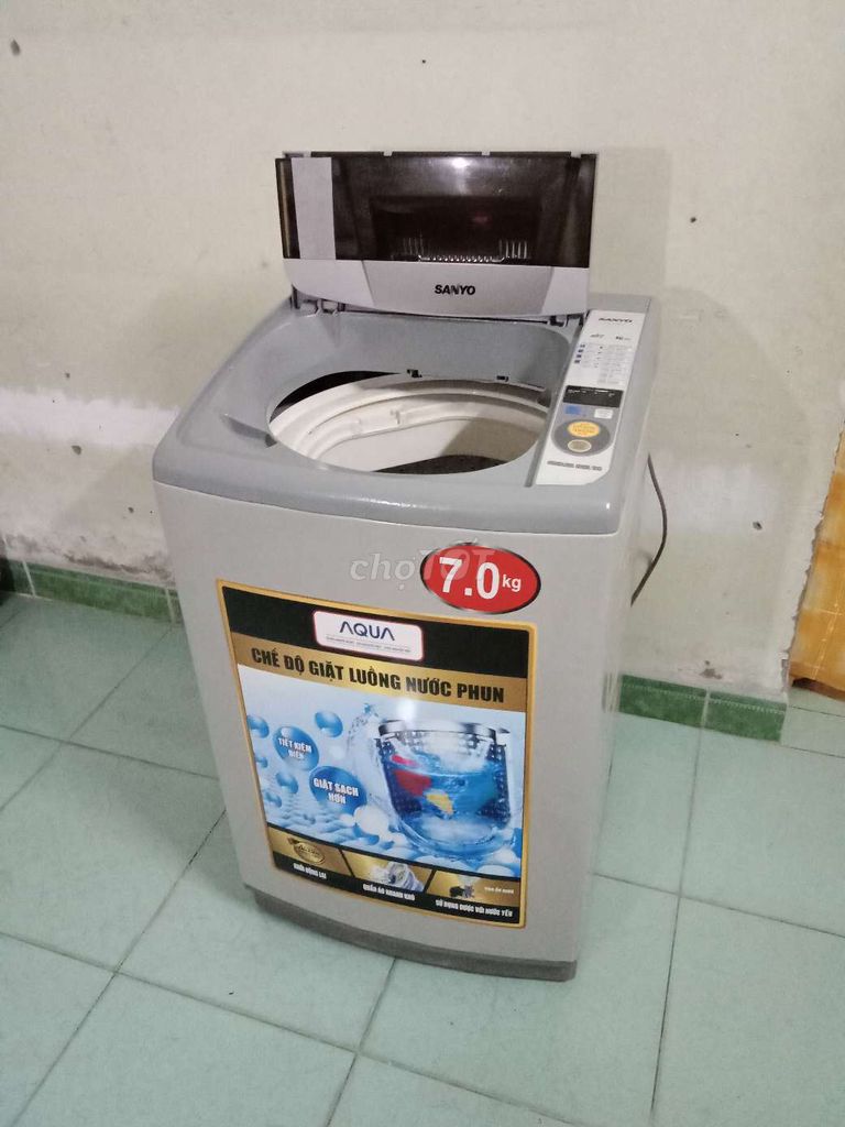 Bán máy giặt aqua Sanyo 7 kg bao lắp đặt giao hg