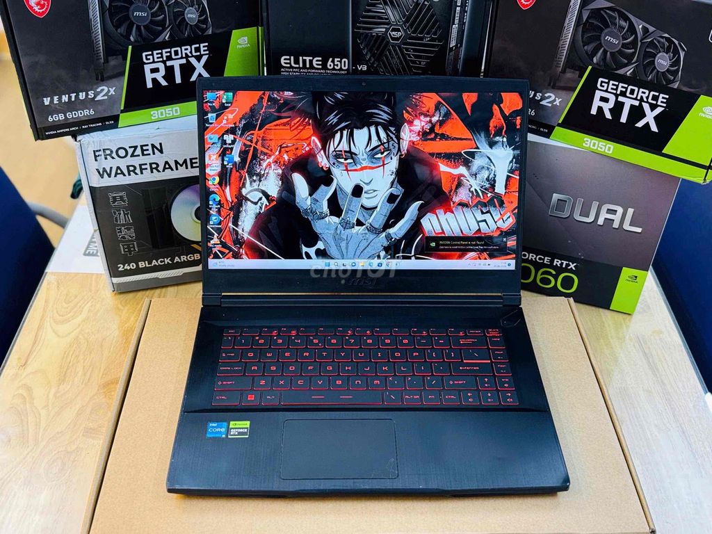 MSI GF63 Thin 12VE I5-12450H 16G/512G/Rtx 4050. Mua bán Laptop tại Quận Ninh Kiều Cần Thơ được đăng bởi mua bán laptop Thành Võ Cần Thơ hình 1