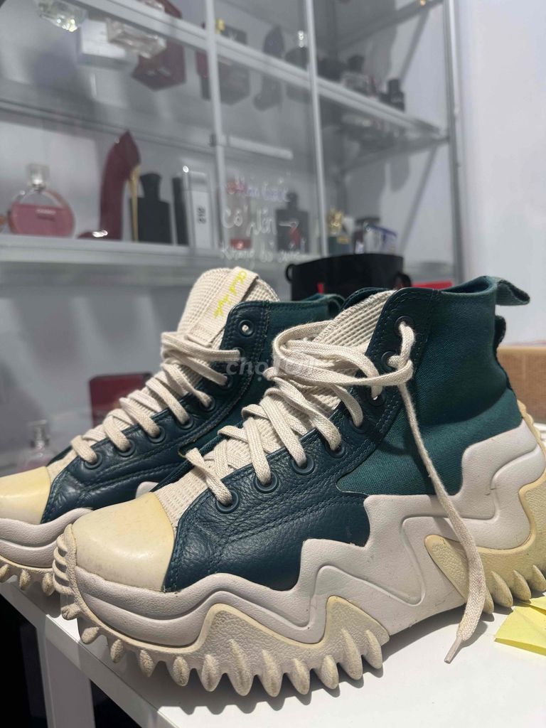 Giày thể thao Converse Unisex Xanh lá 41. Mua bán Giày dép tại Huyện Mỏ Cày Nam Bến Tre được đăng bởi nonono hình 1