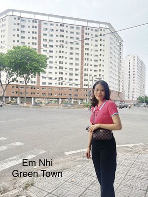 Bán căn 2pn1wc tặng full nội thất giá 2,35ty.Nhà mới ở liền Green Town