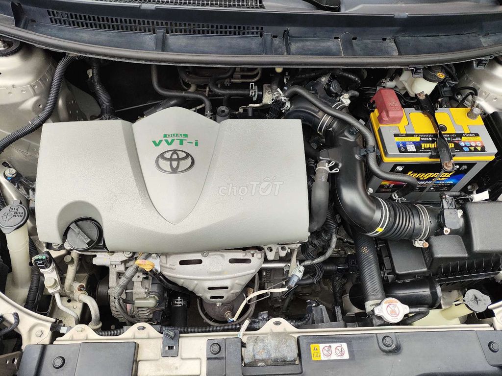 Toyota Vios 2018 E AT Vàng cát. Mua bán Ô tô tại Thành phố Vinh Nghệ An được đăng bởi Thành Chung hình 10