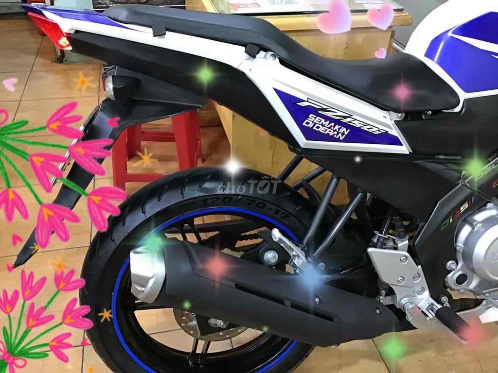 FZ i 150. SX NĂM 2015. ODO 14 K.XE ĐẸP.MÁY MÓC ZIN. Mua bán Xe máy tại Quận Phú Nhuận Tp Hồ Chí Minh được đăng bởi MOTO LUU THANH HAI  77A hình 4