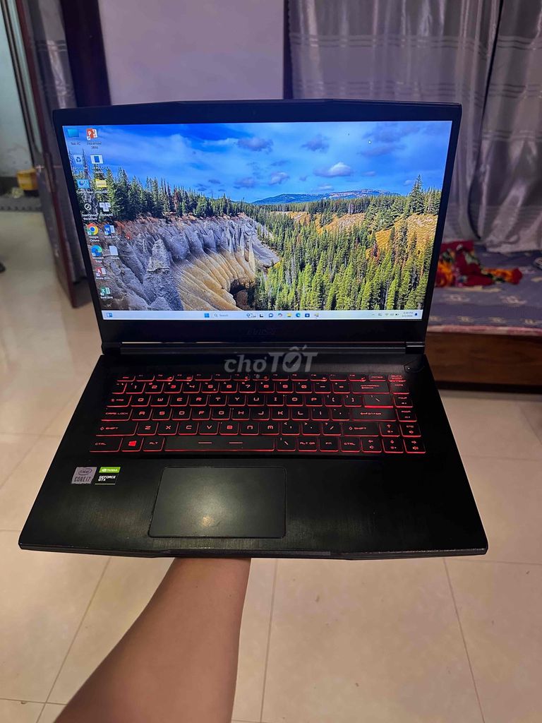 MSI GF63 Thin 10SC i7-10750H 15.6 inch 8GB/512Gb. Mua bán Laptop tại Thành phố Buôn Ma Thuột Đắk Lắk được đăng bởi Laptop Tiệm Cầm Đồ Nguyễn Phương hình 1