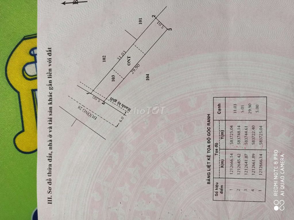 0867688417 - Đất hương lộ 2 Củ Chi 151m2(5x30)₫ường số28