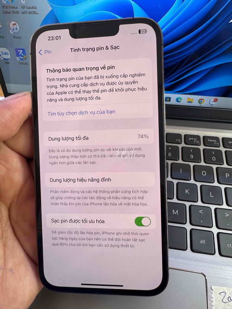 Apple iPhone 13 Pro 256GB Đen 74% pin. Mua bán Điện thoại tại Quận 6 Tp Hồ Chí Minh được đăng bởi QUỐC THIÊN BÁN GÓP 0 ĐỒNG  hình 1