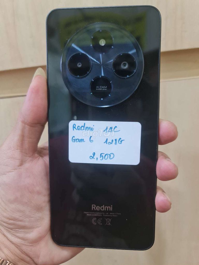 Xiaomi Redmi 14C 6GB/128GB Đen. Mua bán Điện thoại tại Thành phố Biên Hòa Đồng Nai được đăng bởi Lehoang Minhphu hình 1