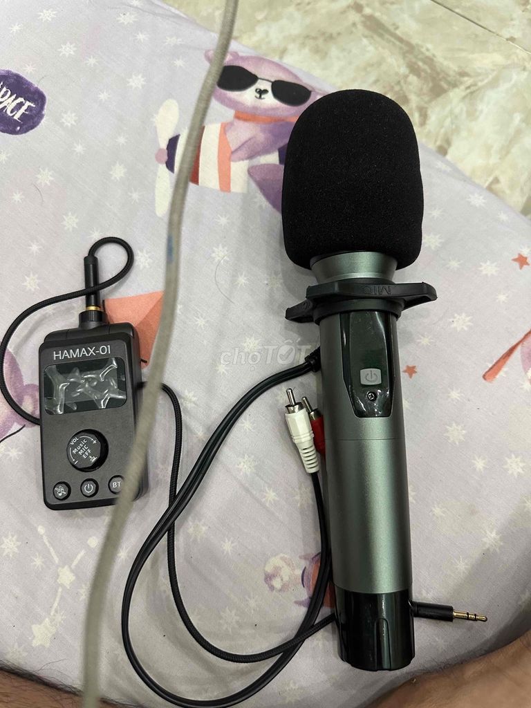 Microphone Hamax 01 Xám. Mua bán Tivi, Âm thanh tại Huyện Hóc Môn Tp Hồ Chí Minh được đăng bởi tuấn hình 1