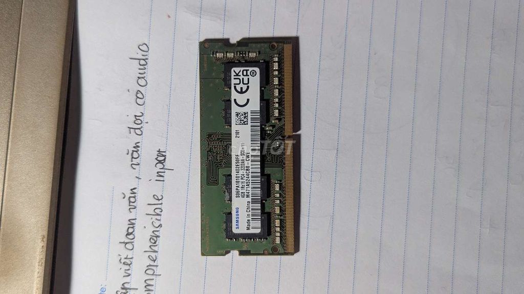 RAM Samsung DDR4 4GB 3200MHz. Mua bán Linh kiện (RAM, Card...) tại Huyện Đắk Mil Đắk Nông được đăng bởi dino tisinoplam hình 1