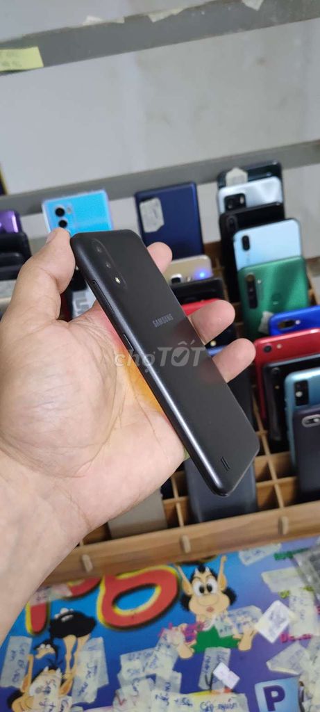 Samsung A01, 32gb, 2sim, android 11. Mua bán Điện thoại tại Quận Gò Vấp Tp Hồ Chí Minh được đăng bởi A LONG   nhận thanh toán THẺ TÍN DỤNG hình 4