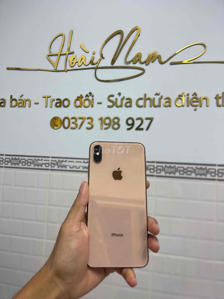 Apple iPhone Xs max Vàng. Mua bán Điện thoại tại Huyện Càng Long Trà Vinh được đăng bởi Nam Galaxy  hình 1