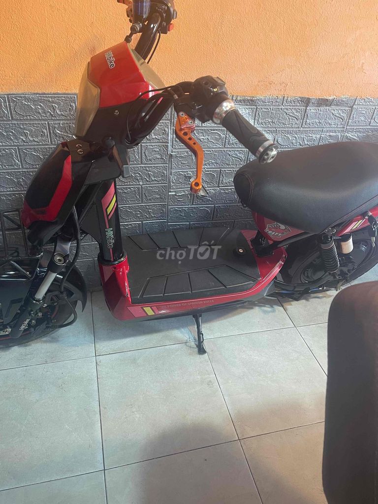 Xe đạp điện DK Bike 133  màu Đỏ. Mua bán Xe điện tại Quận Cẩm Lệ Đà Nẵng được đăng bởi bông hình 2