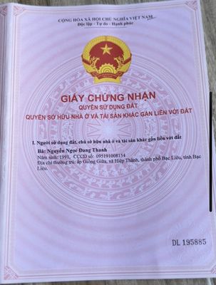 Bán đất thổ cư KĐT Hoàng Phát, P1, TP Bạc Liêu. Mua bán đất tại Thành phố Bạc Liêu Bạc Liêu được đăng bởi Bao