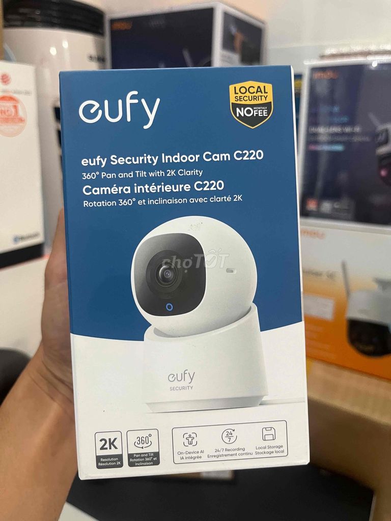 Camera an ninh Eufy C220. Mua bán Máy ảnh, Máy quay tại Huyện Hàm Thuận Nam Bình Thuận được đăng bởi nguyen hai hình 1