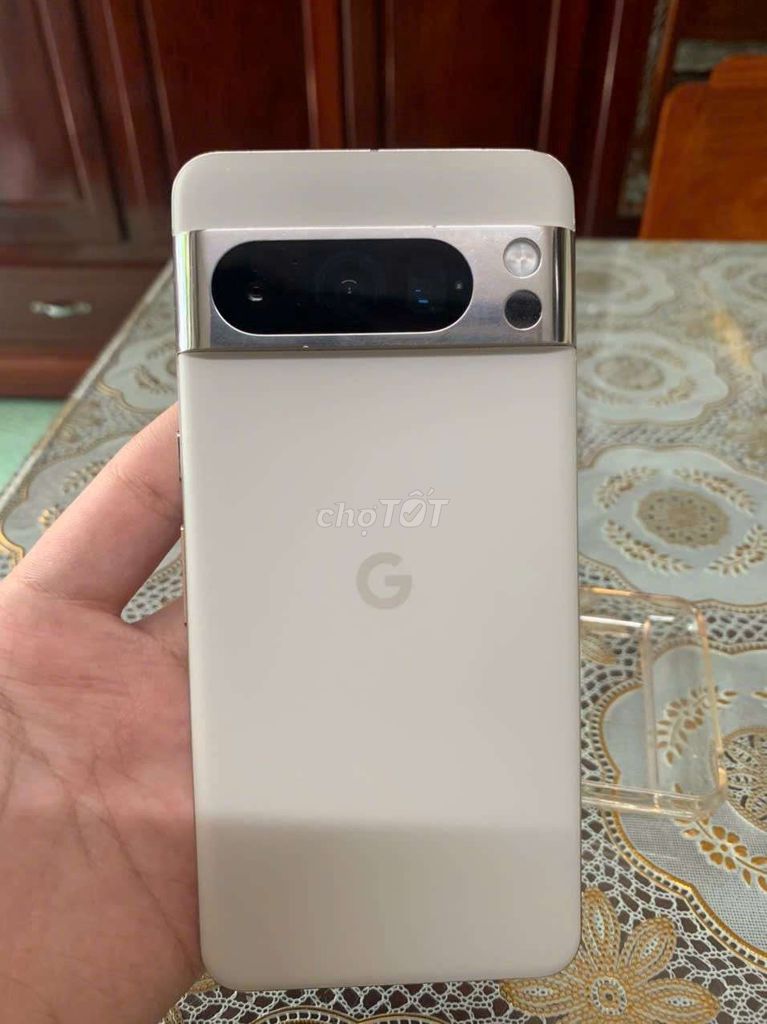Google Pixel 8 Pro Trắng. Mua bán Điện thoại tại Thành phố Mỹ Tho Tiền Giang được đăng bởi 3 Ljem hình 1