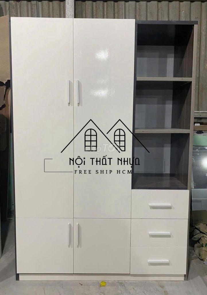 Tủ quần áo Nhựa Tủ quần áo+Tủ quần áo+. Mua bán Tủ, kệ gia đình tại Thành phố Thuận An Bình Dương được đăng bởi Nội thất giá xưởng hình 1