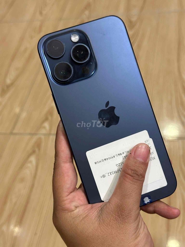Apple iPhone 15 Pro Max 512GB Xanh. Mua bán Điện thoại tại Thành phố Biên Hòa Đồng Nai được đăng bởi nguyễn lê store hình 1