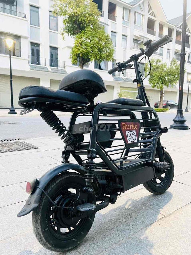 Xe đạp điện Burke Đen Gấp gọn. Mua bán Xe điện tại Quận Nam Từ Liêm Hà Nội được đăng bởi Bùi Anh Dũng hình 5