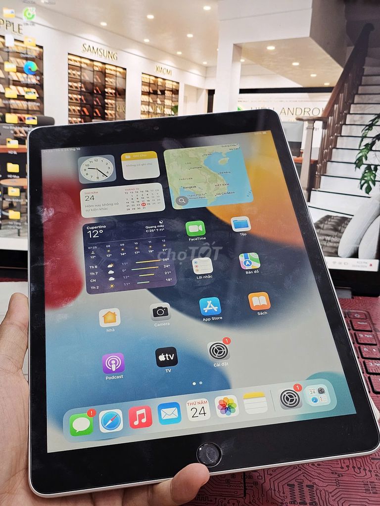 ipad Gen 9 Wifi Only 64Gb đẹp 99% , Sliver, Gen9