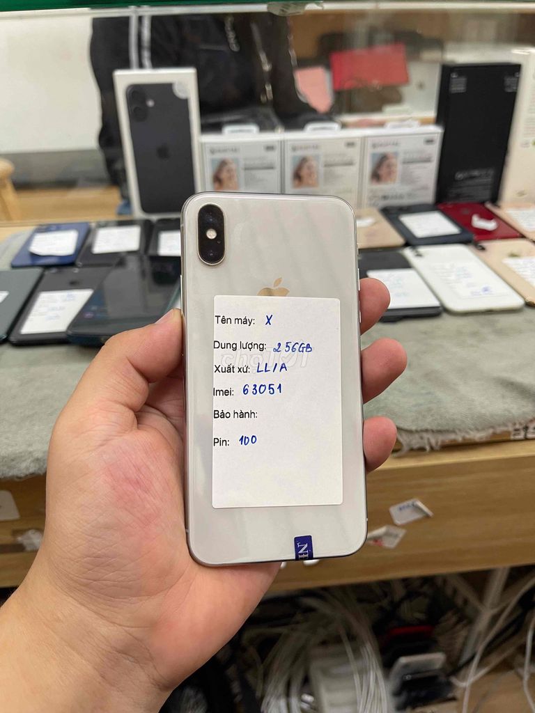 Apple iPhone X 256GB Bạc LL/A. Mua bán Điện thoại tại Quận Đống Đa Hà Nội được đăng bởi HaNoiMobile HT  hình 1