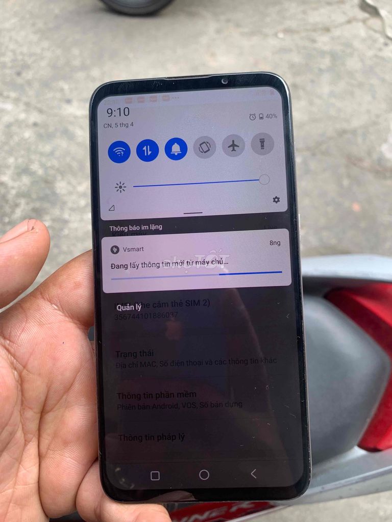 Vsmart Live Trắng Đã sử dụng. Mua bán Điện thoại tại Thành phố Thủ Đức Tp Hồ Chí Minh được đăng bởi Anh Bình hình 1
