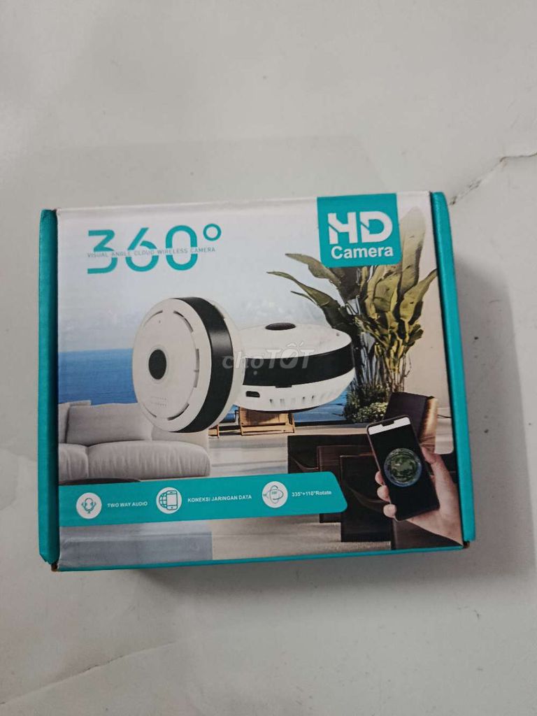 Camera an ninh HD không dây xoay 360 độ mới. Mua bán Máy ảnh, Máy quay tại Huyện Bến Lức Long An được đăng bởi Dung tien hình 1