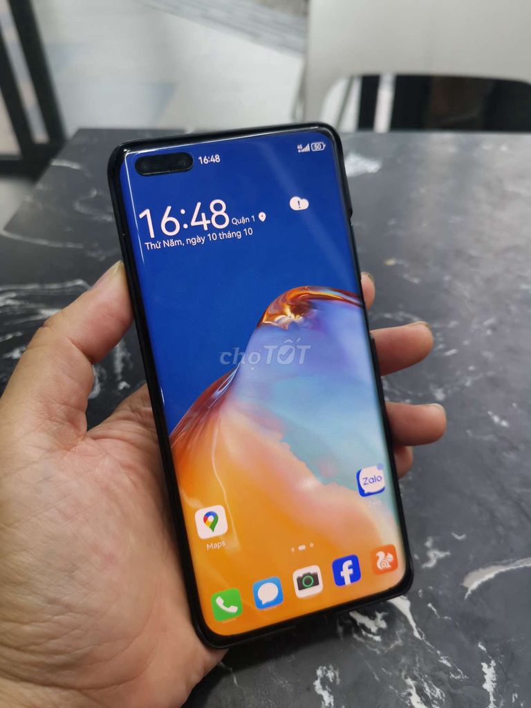 Huawei P40 pro blue .