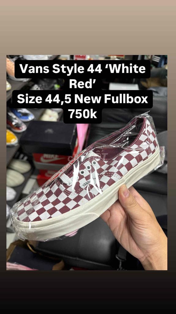 Thanh Lý 2 Đôi Vans Mới 100%