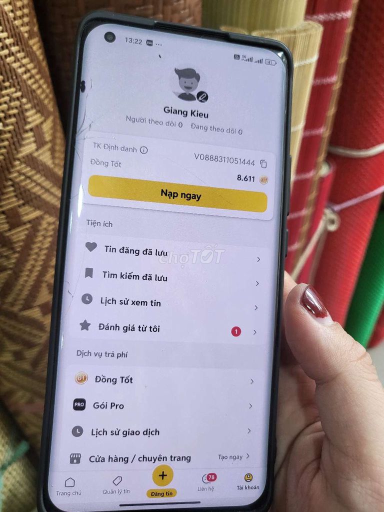 Xiaomi Mi 11 Xám Đã qua sử dụng. Mua bán Điện thoại tại Quận Hoàn Kiếm Hà Nội được đăng bởi Giang Kieu hình 1