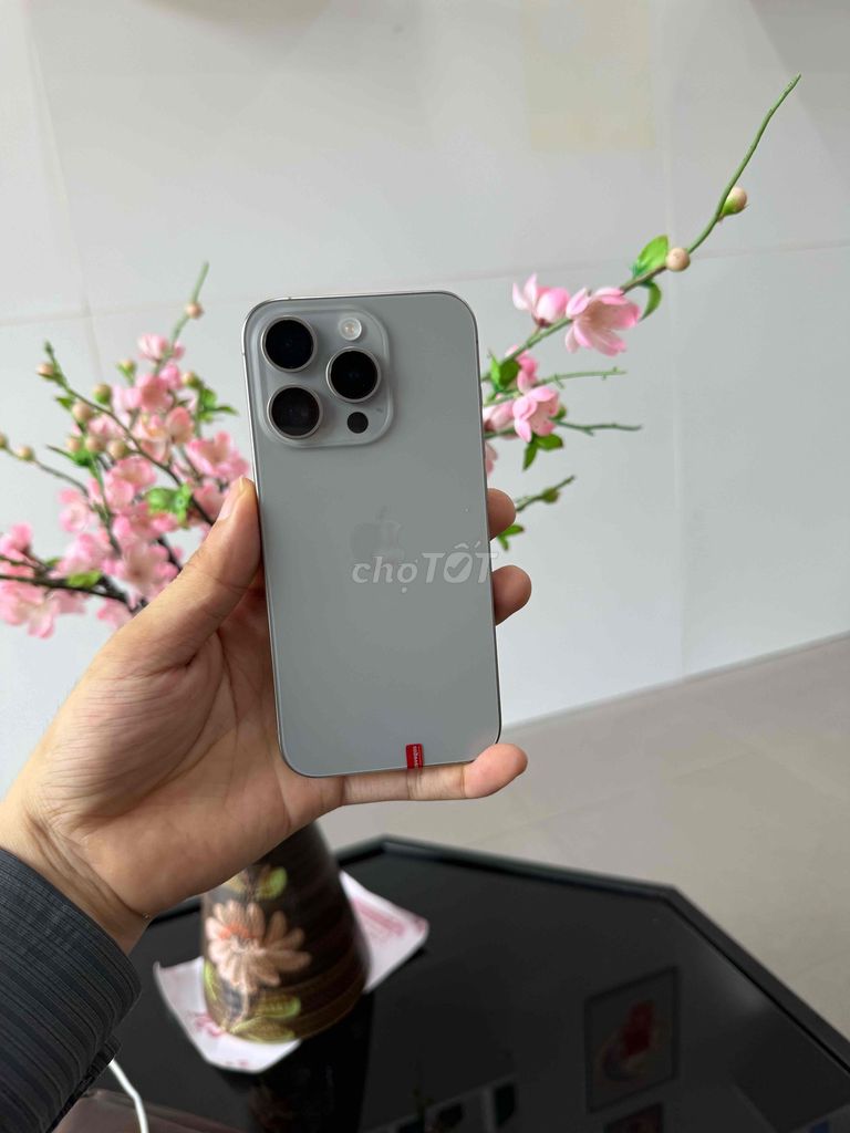 📱15Pro Titan Q.tế 128GB Full Rin Bản Khay Sim Lun. Mua bán Điện thoại tại Thành phố Huế Thừa Thiên Huế được đăng bởi shop văn thành hình 1