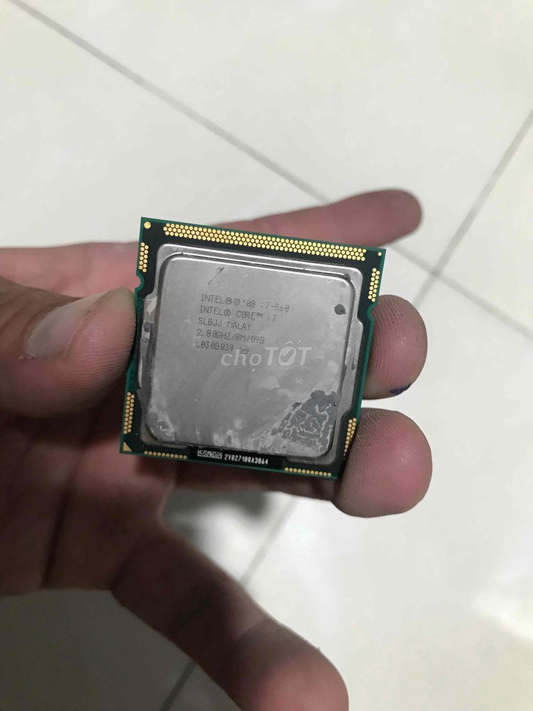 cpu i7 - 860 ( gen 1 ) cho main H55