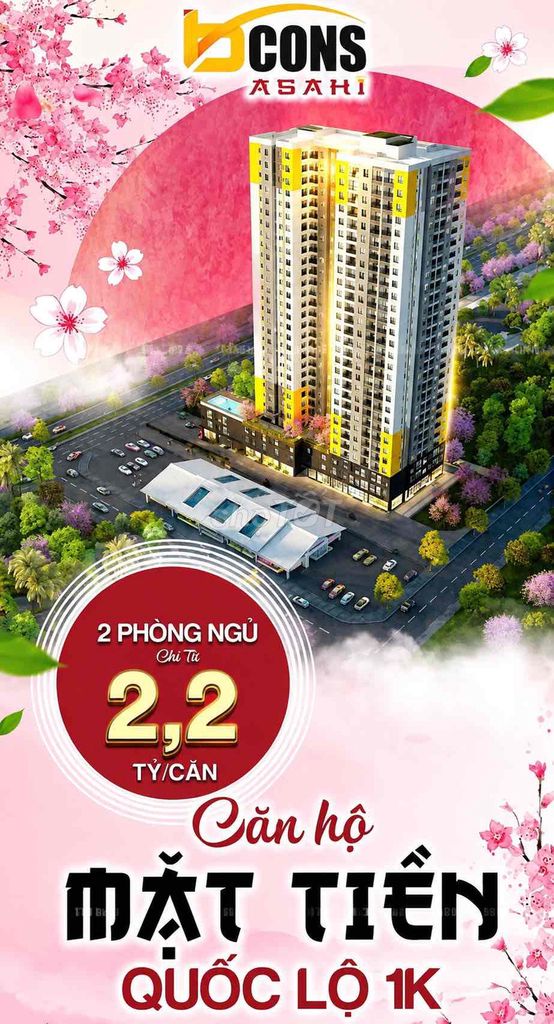 CHÍNH CHỦ BÁN CĂN HỘ BCONS GẦN LÀNG ĐẠI HỌC