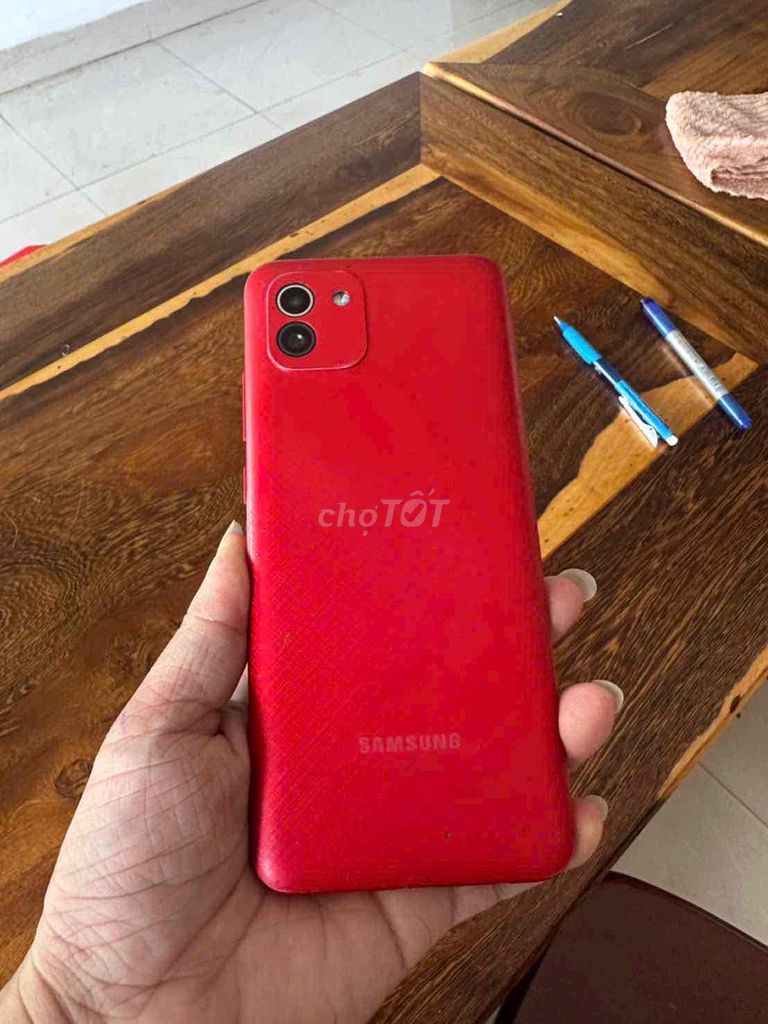 Samsung A03 3GB/32GB Đỏ pin 5000. Mua bán Điện thoại tại Thành phố Buôn Ma Thuột Đắk Lắk được đăng bởi cầm đồ nguyễn phương hình 1
